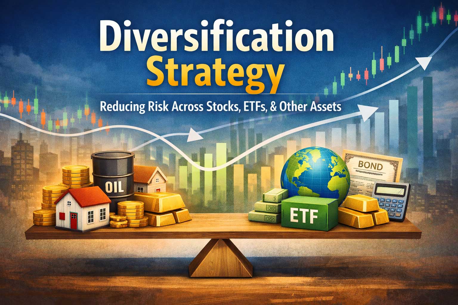 Diversification Strategy: How to Reduce Risk Across Stocks, ETFs, and Other Assets