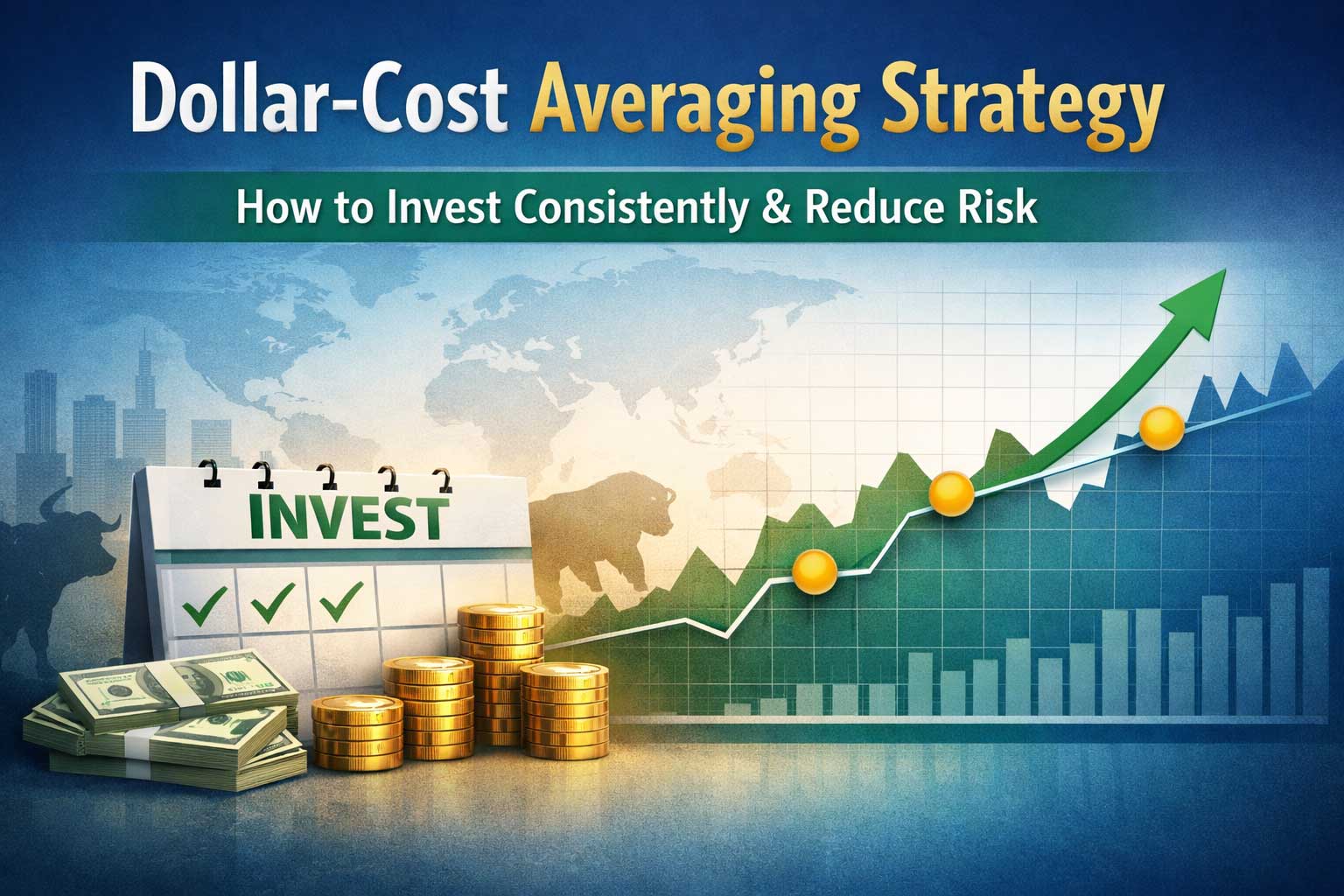Dollar-Cost Averaging Strategy: How to Invest Consistently and Reduce Risk (Complete Guide)
