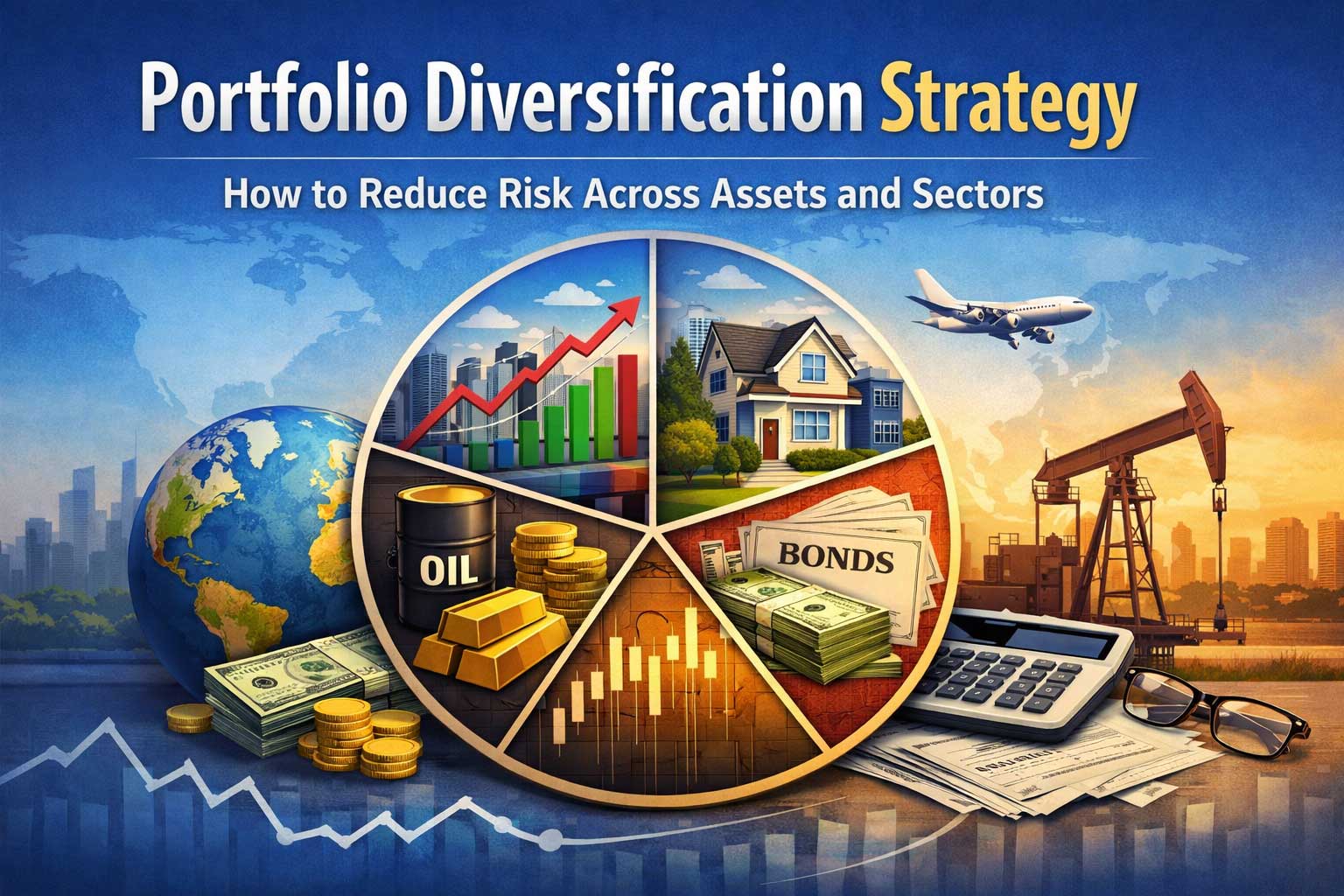 Portfolio Diversification Strategy: How to Reduce Risk Across Assets and Sectors (Without Killing Returns)