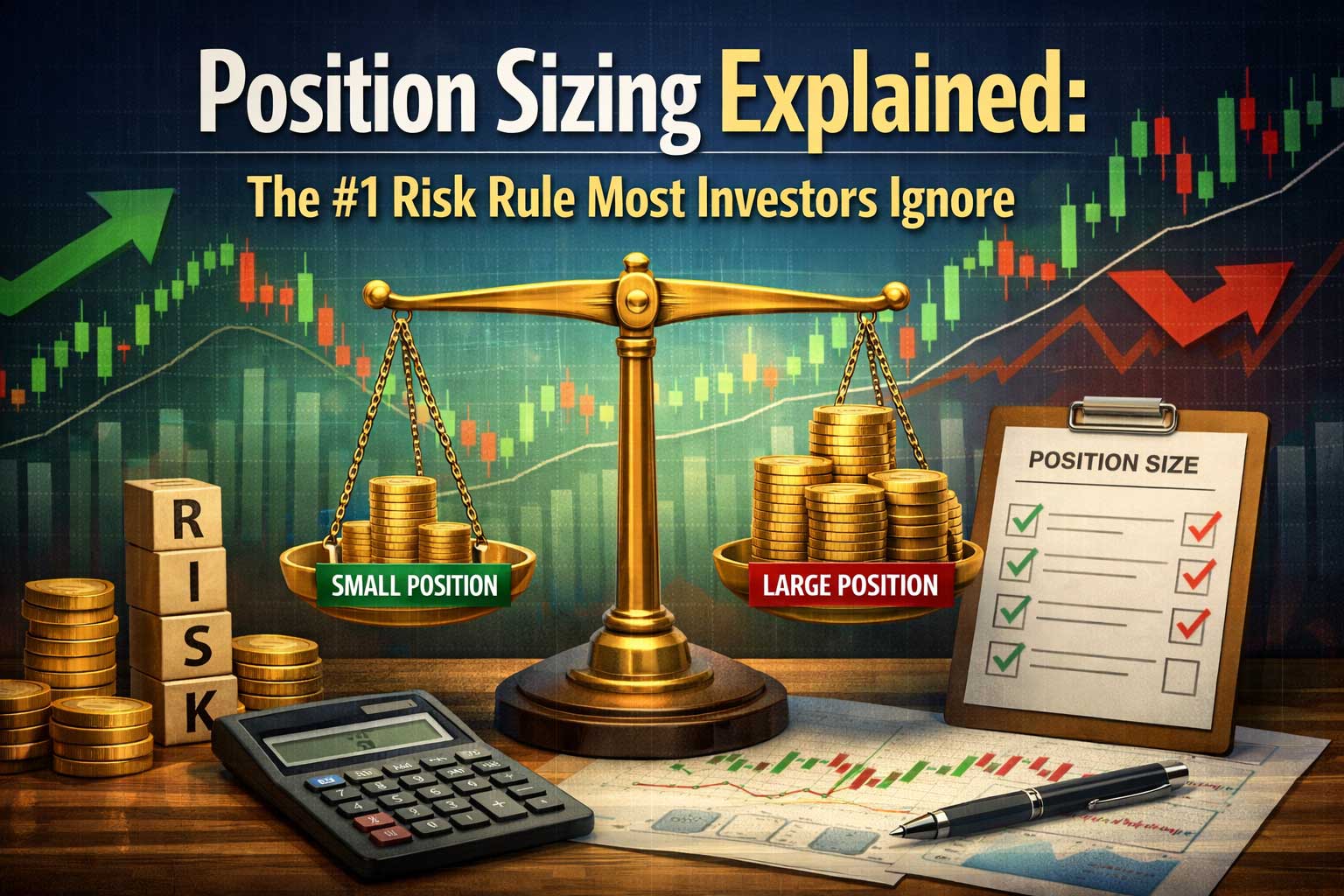 Position Sizing Explained: The #1 Risk Rule Most Investors Ignore (And How to Fix It)